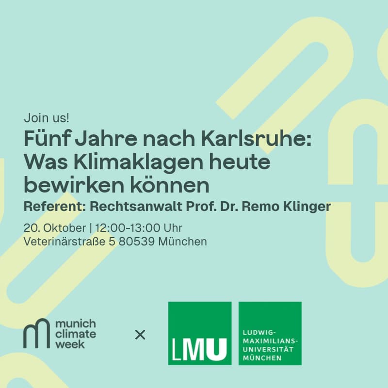 Cover Image for Fünf Jahre nach Karlsruhe: Was Klimaklagen heute bewirken können