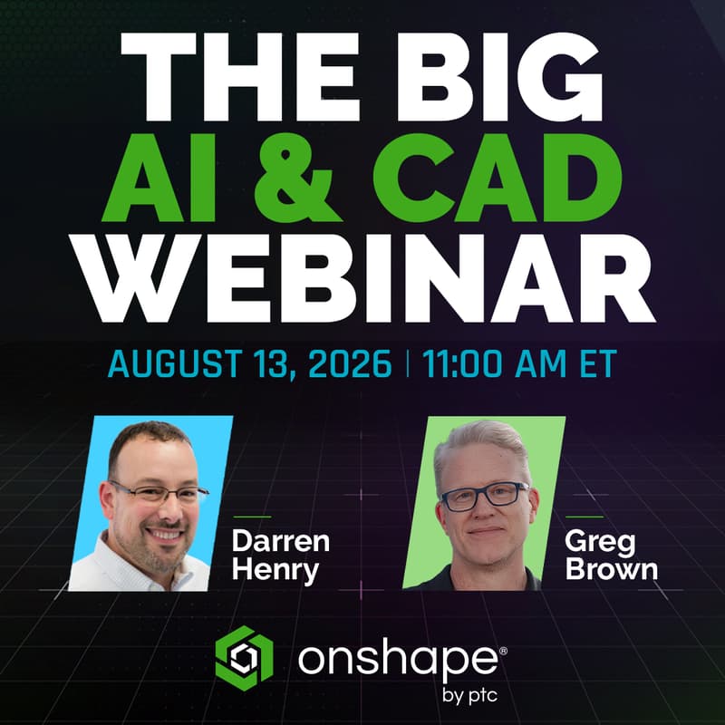 Cover Image for The Big AI & CAD Webinar - August 13th