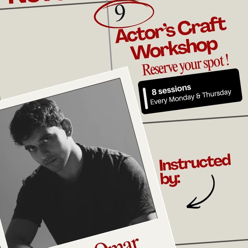 Cover Image for Actor's Craft with Omar Omar