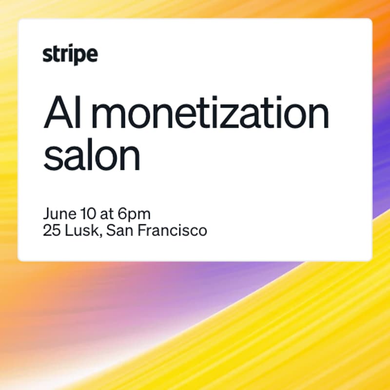 Cover Image for AI monetization salon