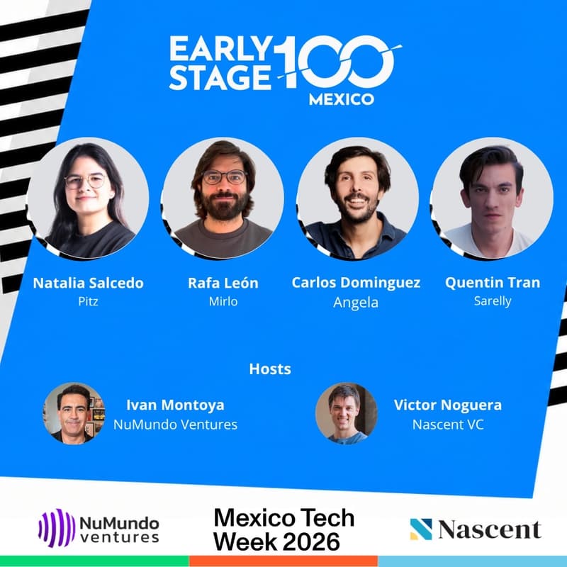 Cover Image for Mexico Early Stage 100: Learn from Mexico's top startups.