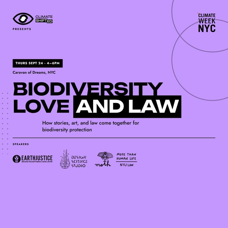 Cover Image for Biodiversity Love And Law: How Stories, Art, And Law Come Together For Biodiversity Protection