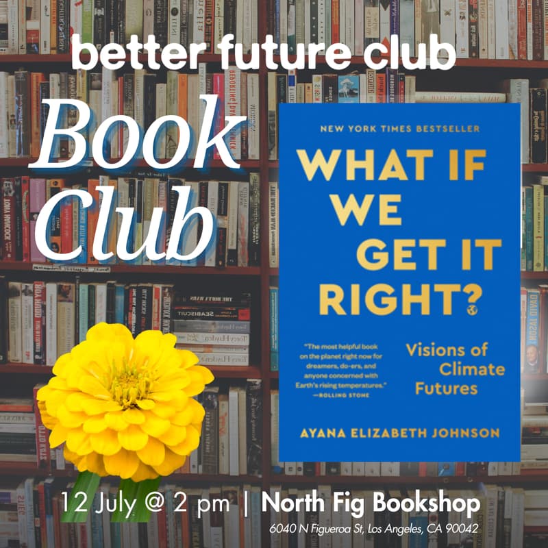 Cover Image for π Better Future Club Book Club July Meetup: What If We Get It Right? Part II