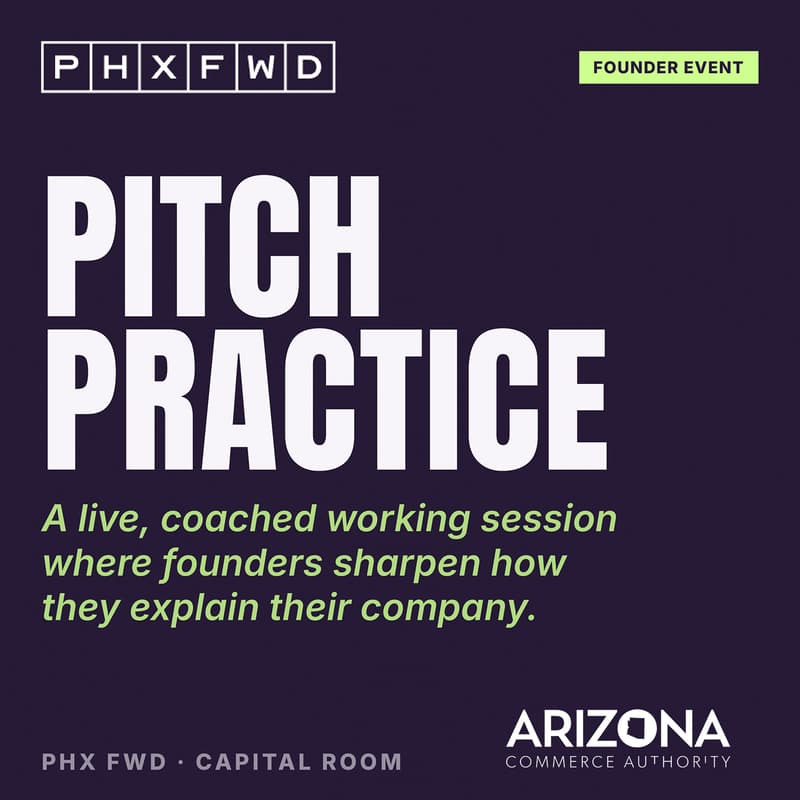 Cover Image for PHX FWD Pitch Practice: Learn, Observe, or Pitch