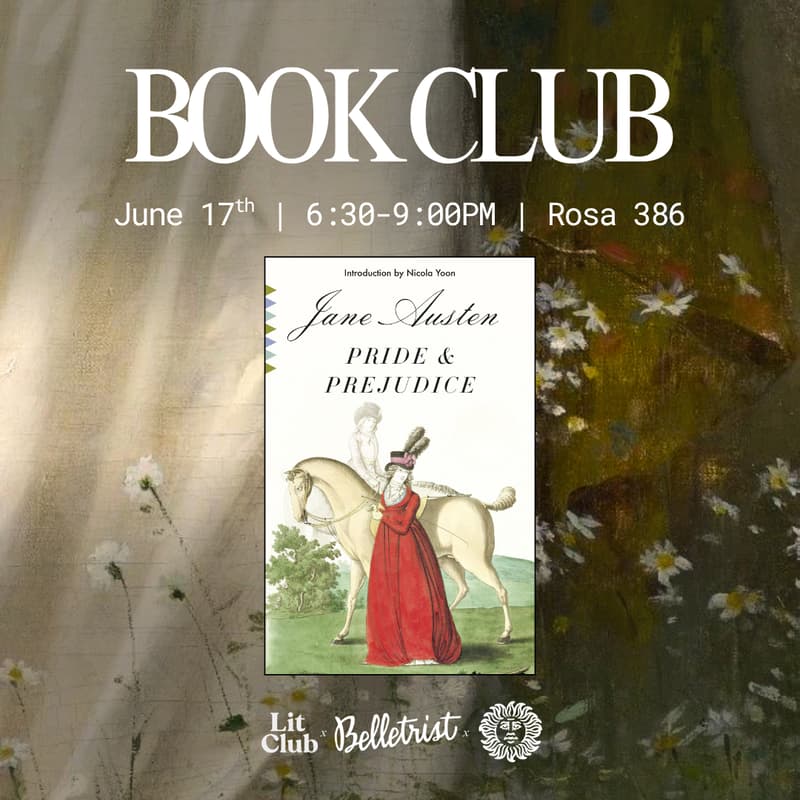 Cover Image for Book Club: Pride & Prejudice by Jane Austen
