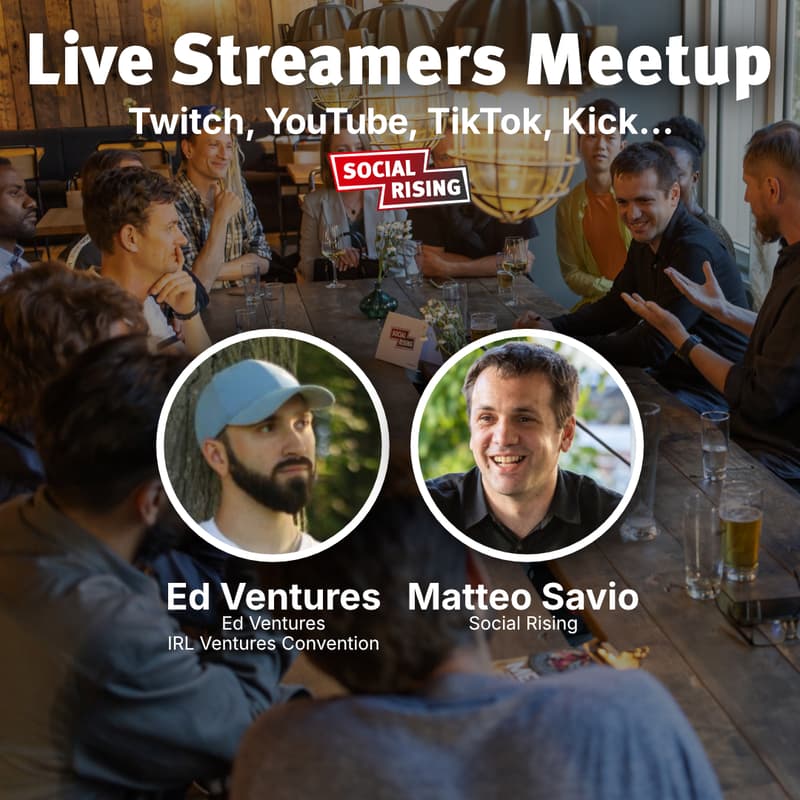 Cover Image for Live Streamers (YouTube/Twitch/TikTok) meetup #4
