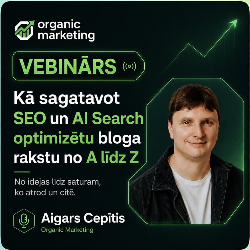 Cover Image for Kā sagatavot SEO un AI Search optimizētu bloga rakstu no A līdz Z