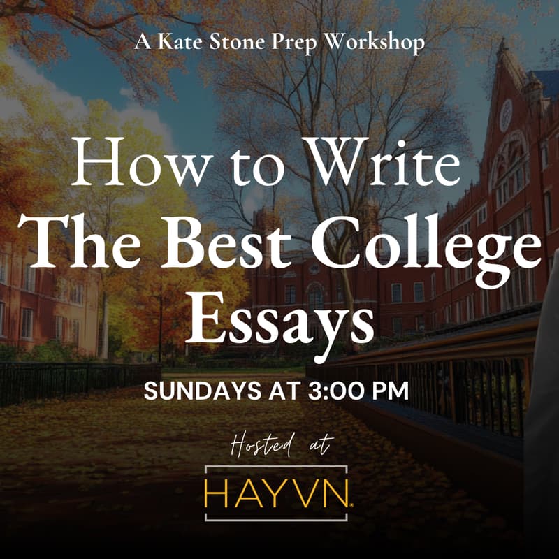 Cover Image for College Essay Workshop