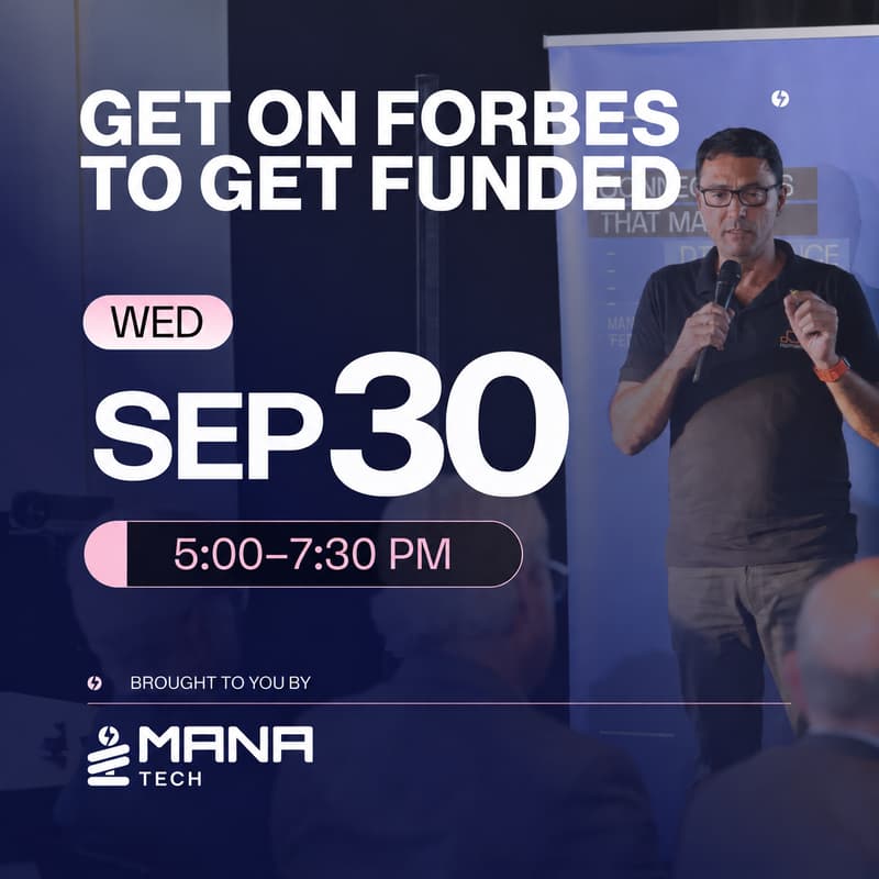 Cover Image for Get on Forbes to Get Funded