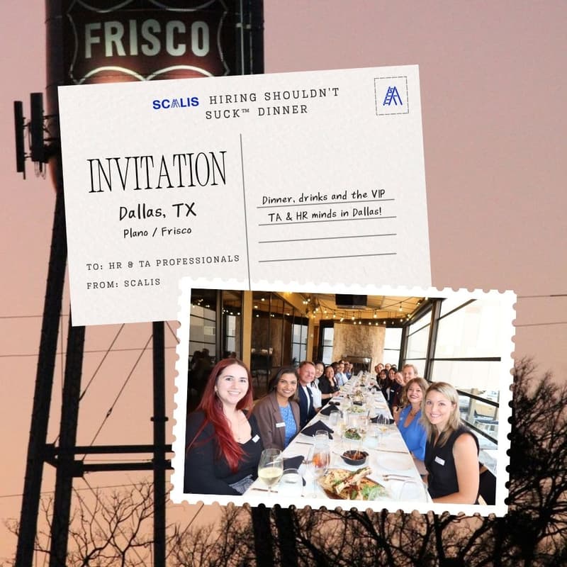 Cover Image for Hiring Shouldn't Suck™ Dinner (Plano - 9/15/26)