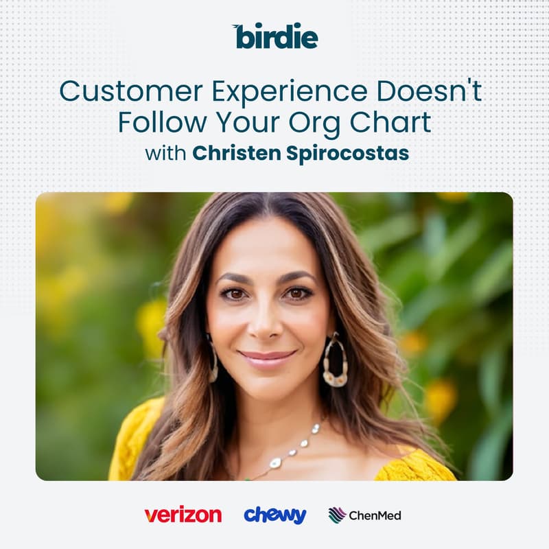Cover Image for Customer Experience Doesn't Follow Your Org Chart — with Christen Spirocostas