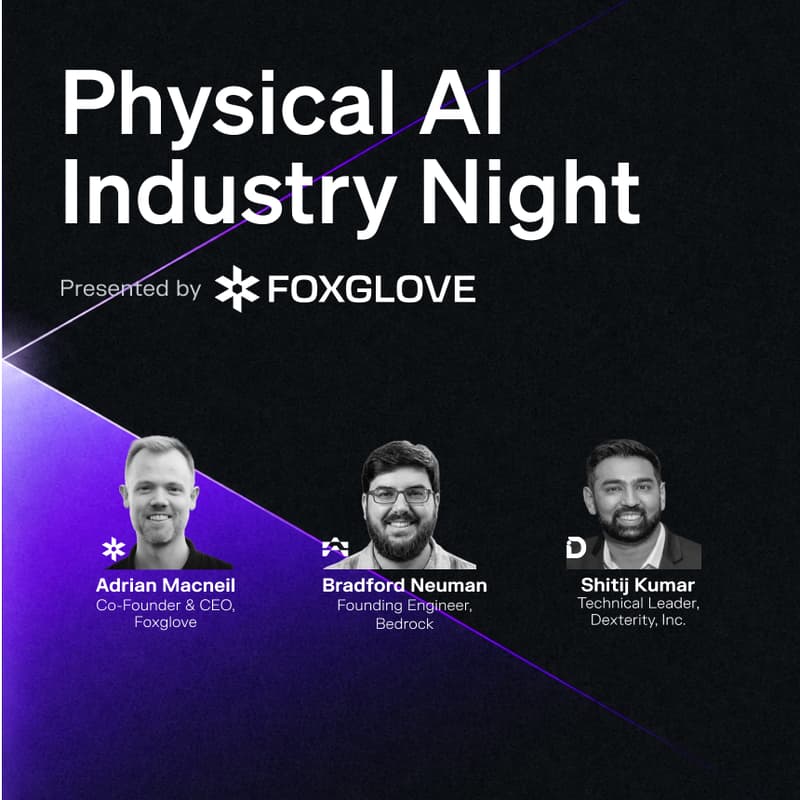 Cover Image for Physical AI Industry Night: San Francisco