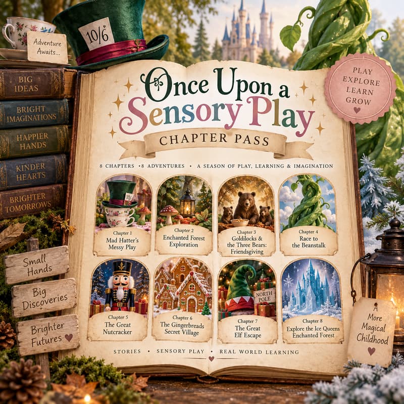 Cover Image for Once Upon a Sensory Play (Full 8 Week Chapter Pass