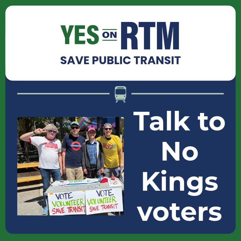 Cover Image for Talking to Voters at No Kings at Dolores Park