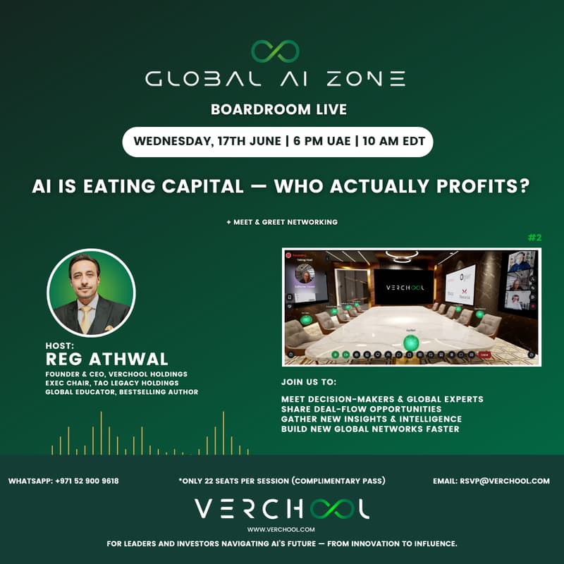 Cover Image for Global AI Zone - Boardroom Live #2 | AI Is Eating Capital — Who Actually Profits?