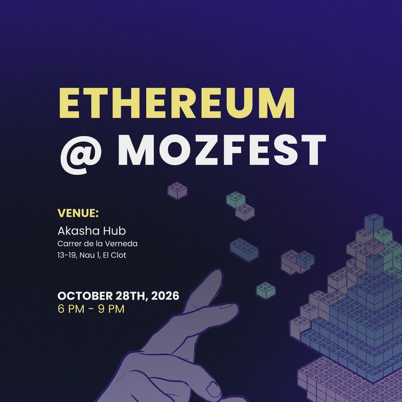 Cover Image for ETHEREUM @ MOZFEST