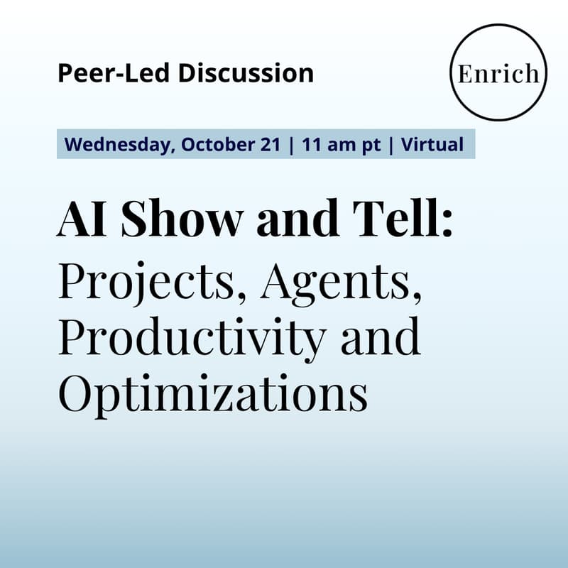 Cover Image for AI Show & Tell