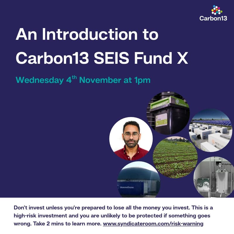 Cover Image for Carbon13 SEIS Fund - An Introduction