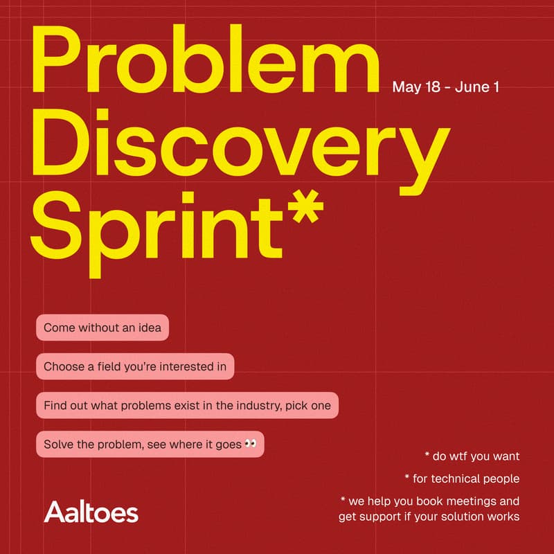 Cover Image for Problem Discovery Sprint*