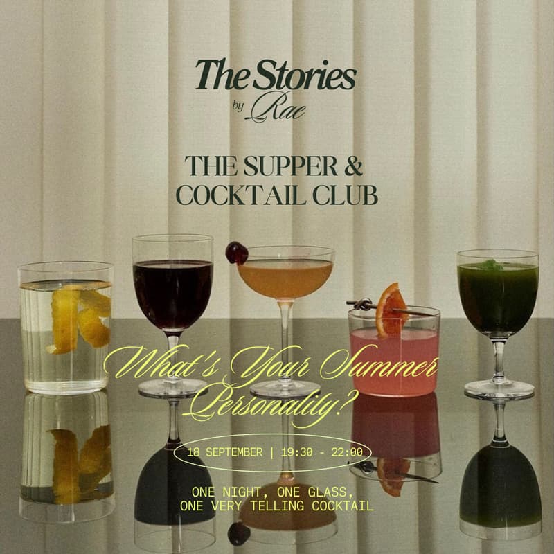 Cover Image for Cocktail Club: What was Your Summer Personality? | Workshop & Intimate Gathering | The Stories by Rae