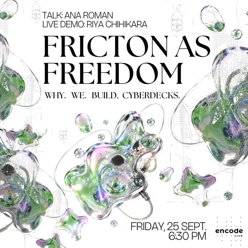 Cover Image for Friction As Freedom: Why We Build Cyberdecks