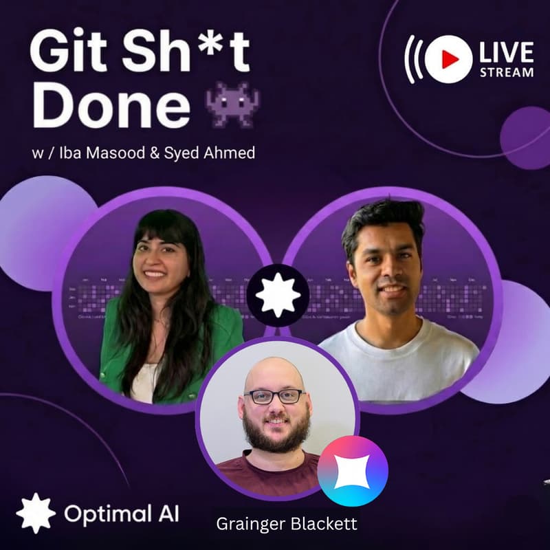 Cover Image for Git Sh*t Done LIVE 👾 Episode 5 | Can you ship 1000 PRs per month with a tiny team? We find out.....