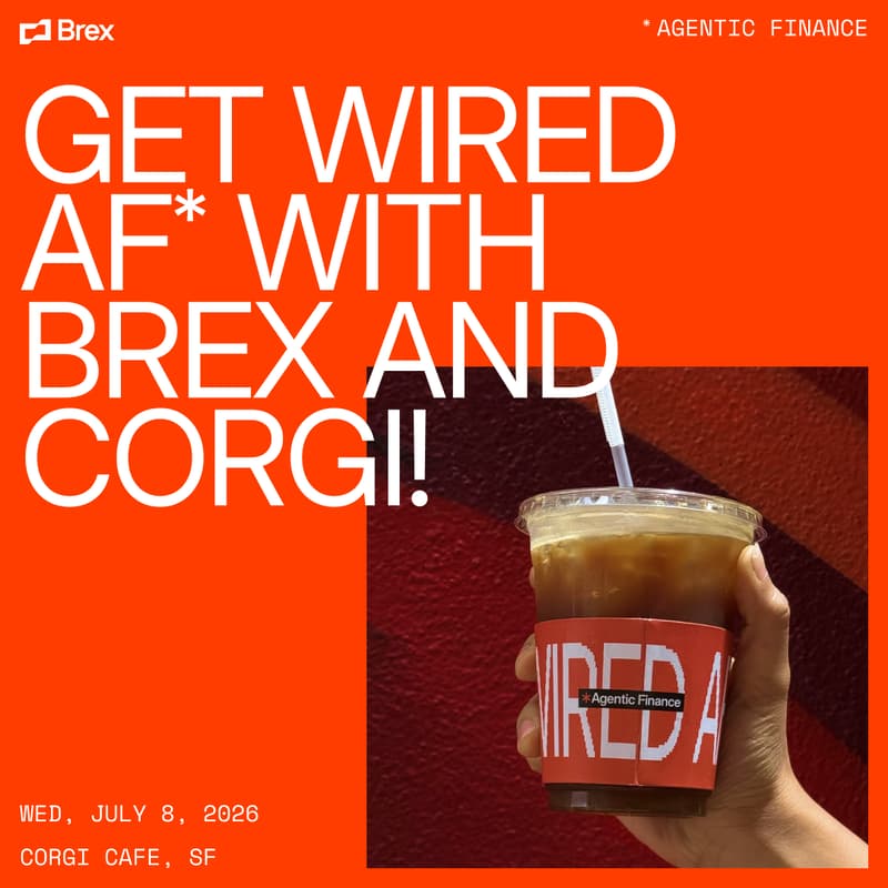 Cover Image for Brex Corgi Cafe Takeover!