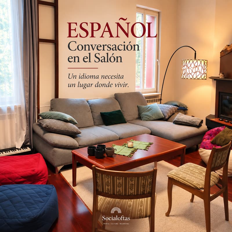 Cover Image for Living Room Conversations — In Spanish