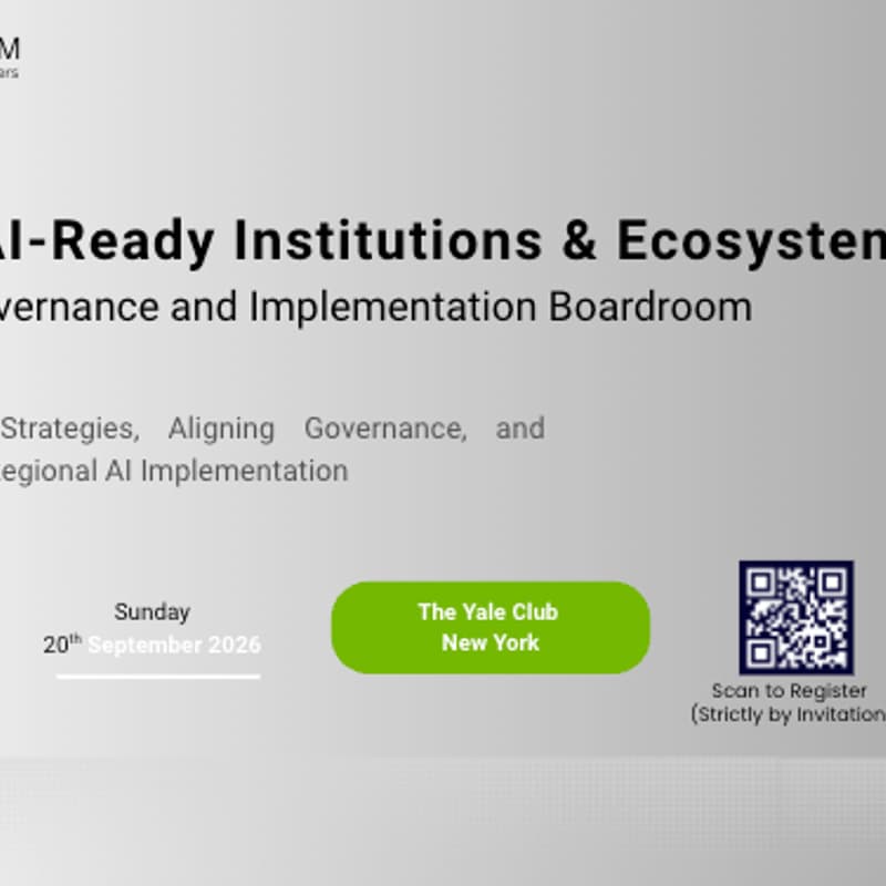 Cover Image for Executive Roundtable | UNGA Week: AI Strategy and Implementation Review