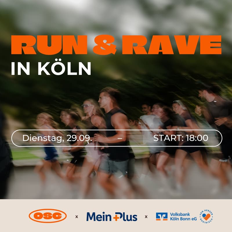 Cover Image for Run & Rave · OSC x MeinPlus