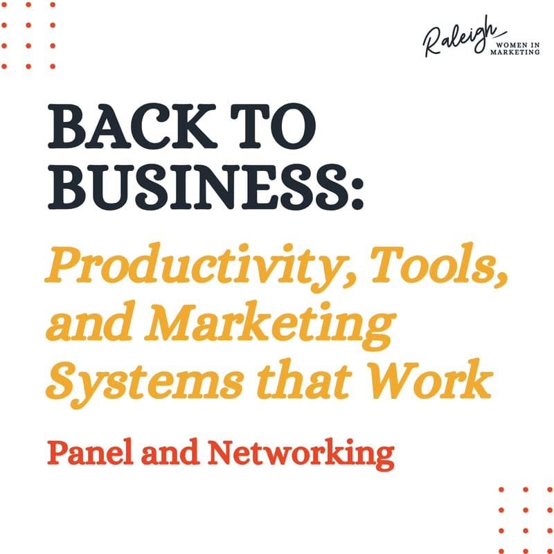 Cover Image for Back to Business: Productivity, Tools, and Marketing Systems that Work