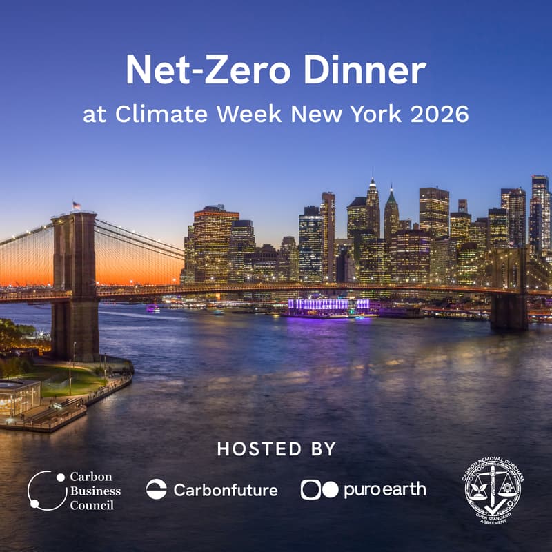 Cover Image for Achieving Net Zero: Exclusive Climate Week NYC Dinner