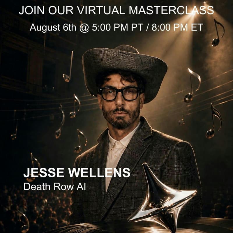 Cover Image for DreaminaAI Masterclass: Direct Music Videos with Jesse Wellens
