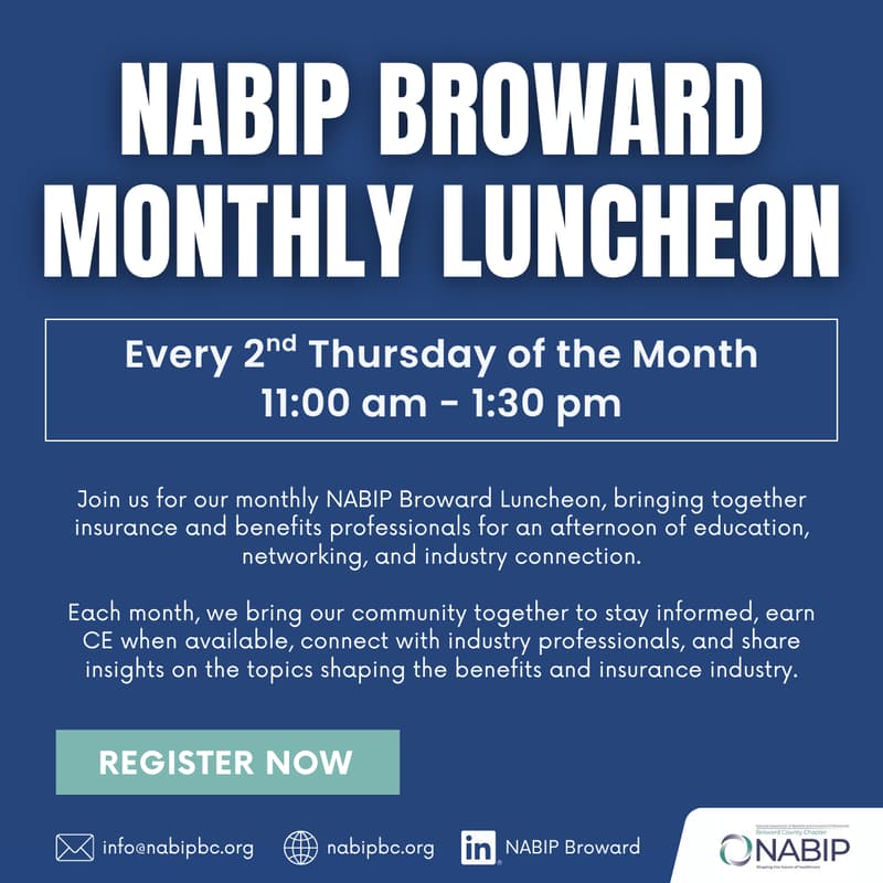 Cover Image for NABIP Broward Luncheon - December 10, 2026