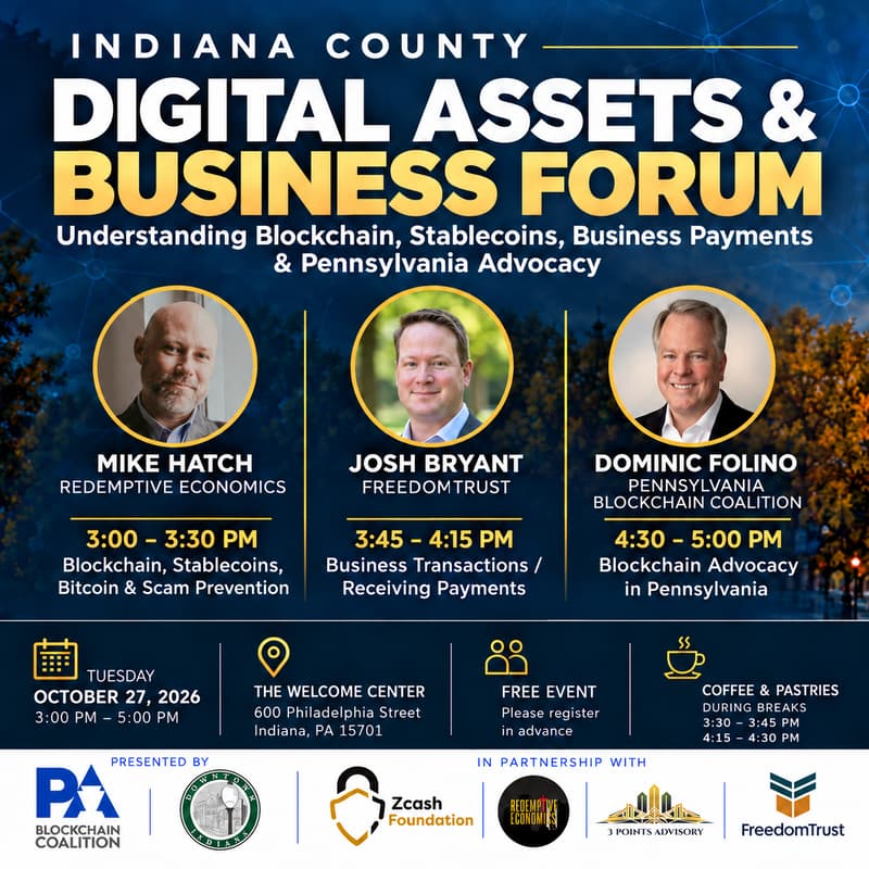 Cover Image for Indiana County Digital Assets & Business Forum