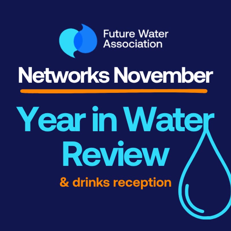 Cover Image for Networks November: A Year in Water Review and Drinks Reception