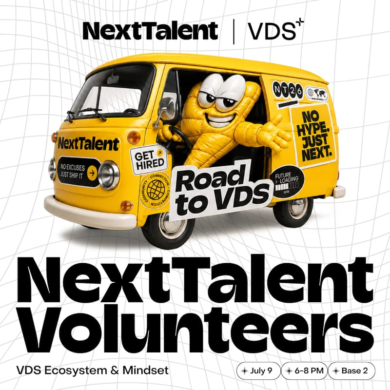 Cover Image for NextTalent Volunteers: VDS Ecosystem & Mindset