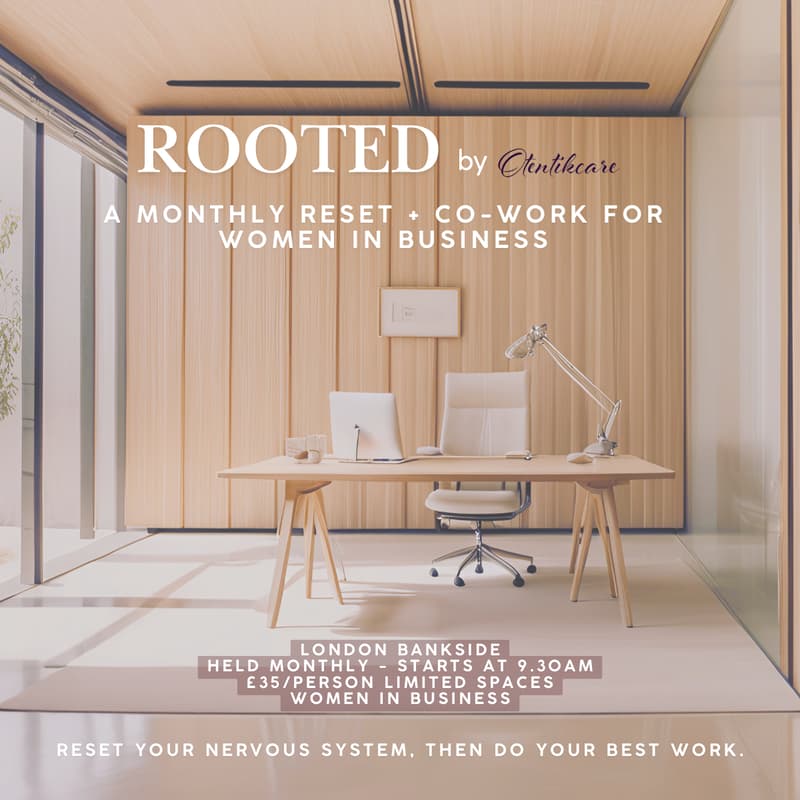 Cover Image for Rooted | A Monthly Reset + Co-Work for Women in Business