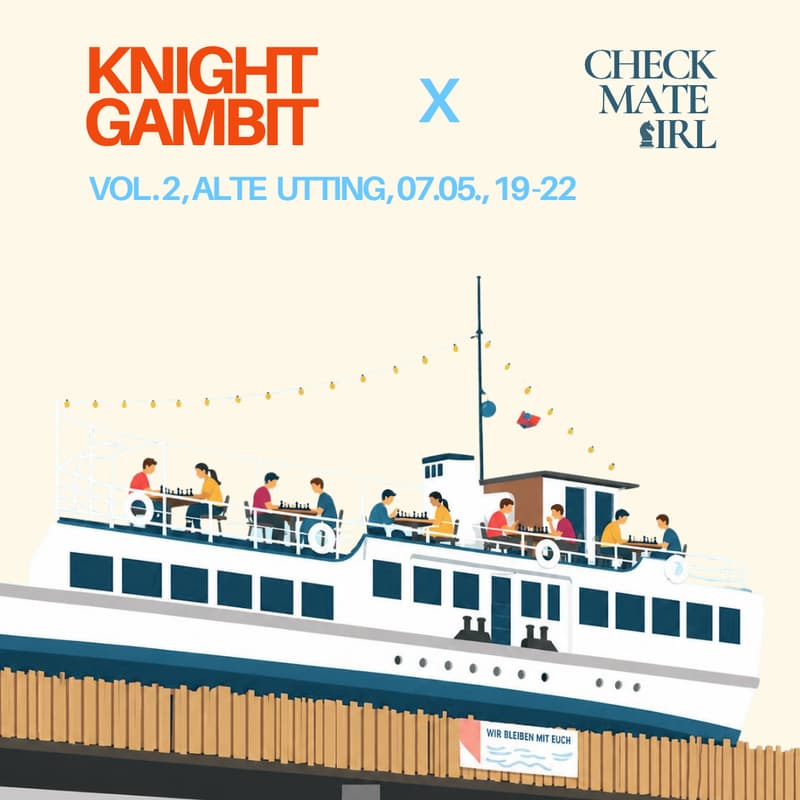 Cover Image for ♟️ DRINKS & CHESS ON A SHIP 2.0