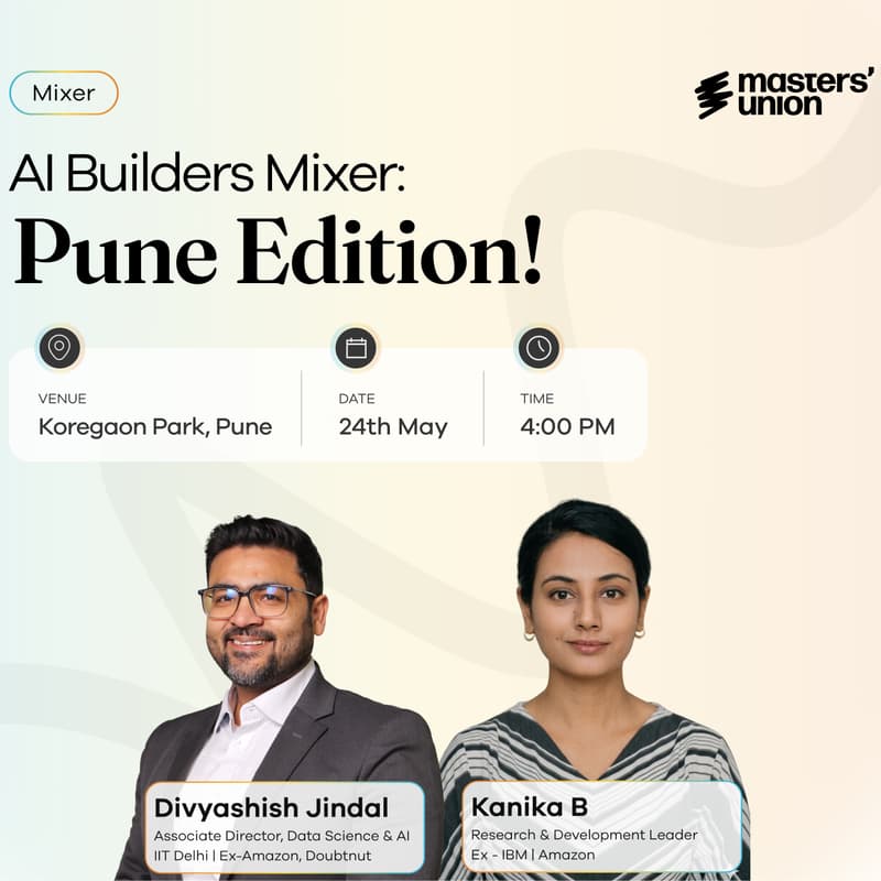 Cover Image for AI Builders Mixer: Pune Edition