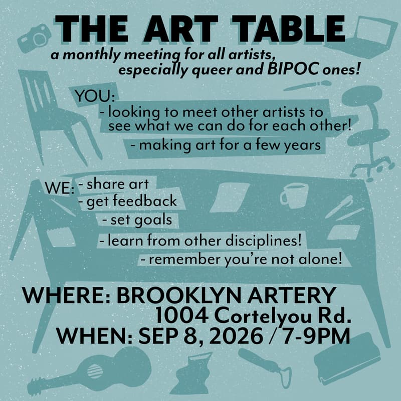 Cover Image for Art Table 9/8