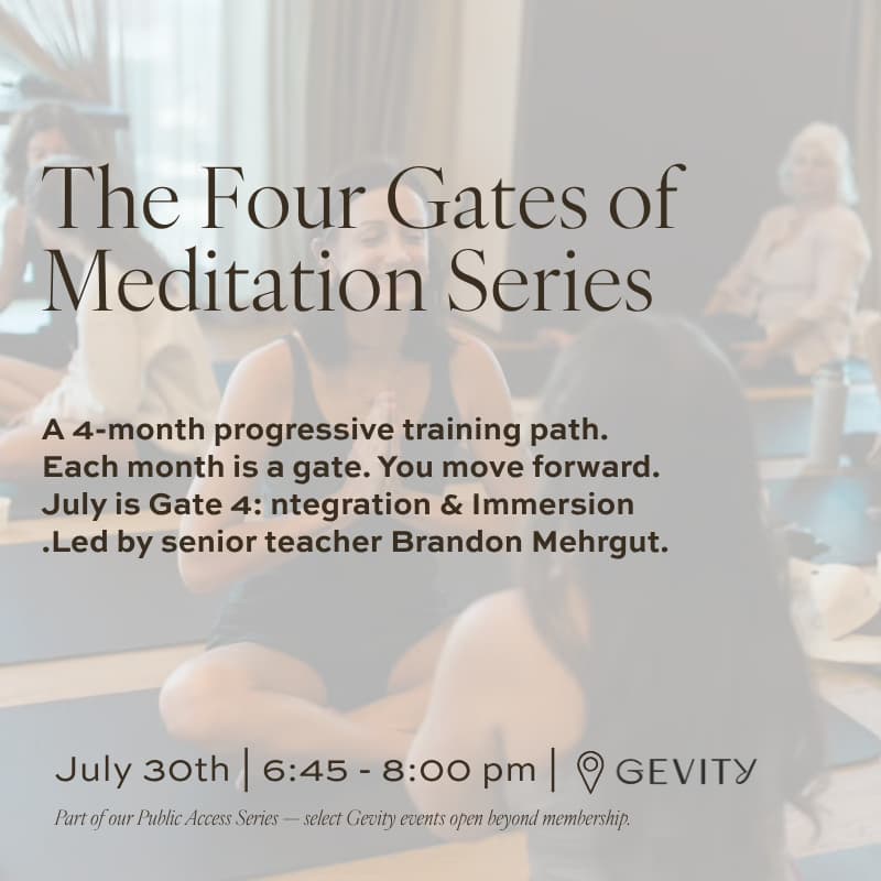 Cover Image for The Four Gates of Meditation Series