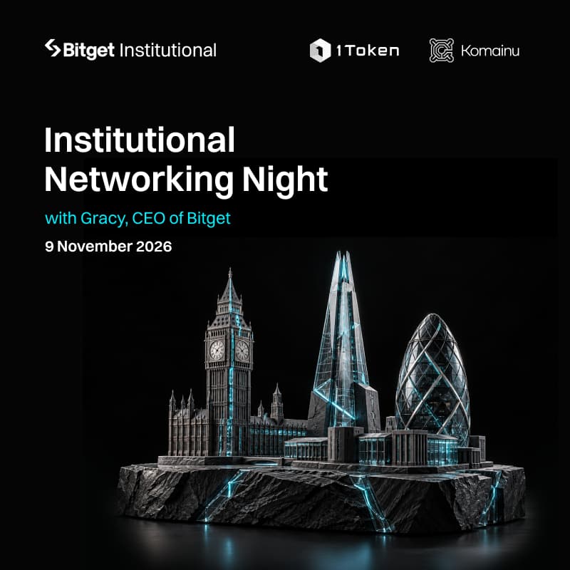 Cover Image for Institutional Networking Night with Gracy, CEO of Bitget