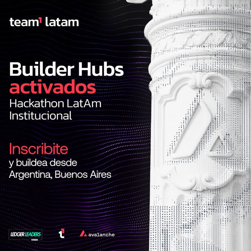 Cover Image for Builder Hub Activo 🇦🇷 Hackaton LatAm Institucional