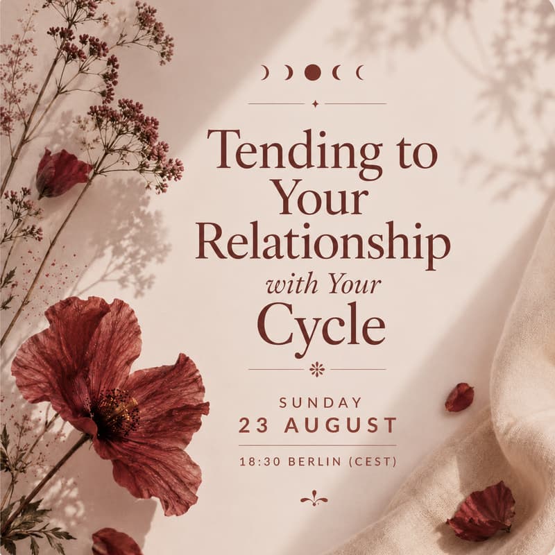 Cover Image for Tending to your relationship with your cycle