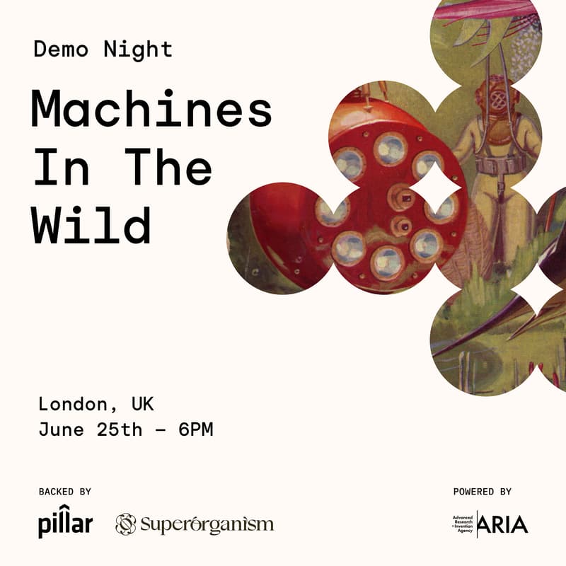 Cover Image for Machines in the Wild Demo Night: AI x Hardware for Resilience