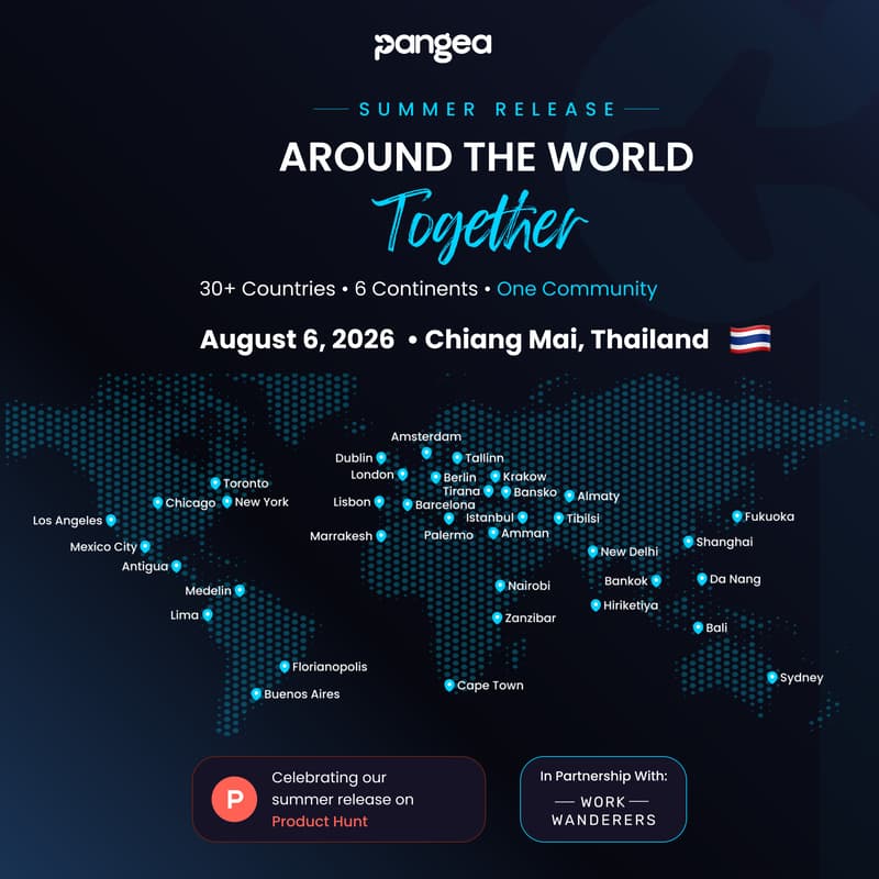 Cover Image for 🇹🇭 Chiang Mai (Thailand) - Pangea Product Hunt Launch