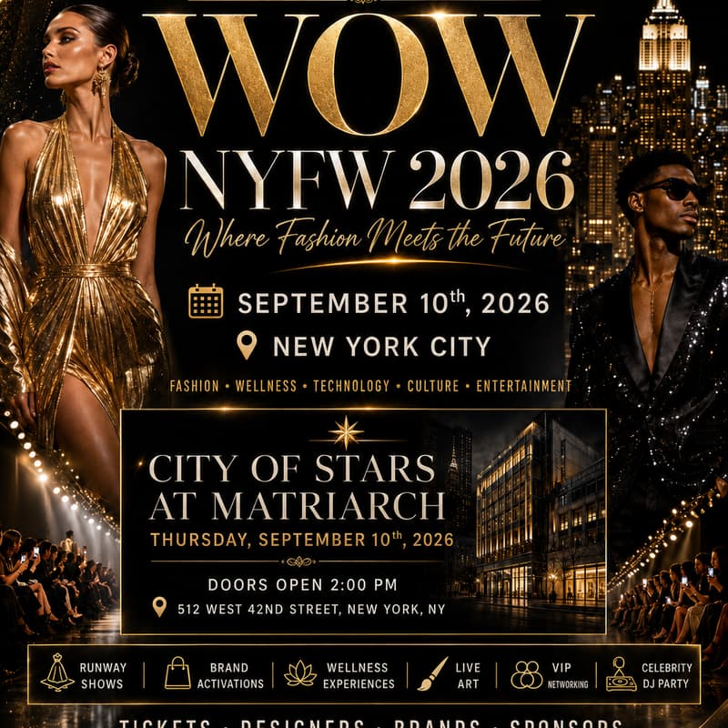 Cover Image for WOW NYFW x SAFE - City of Stars