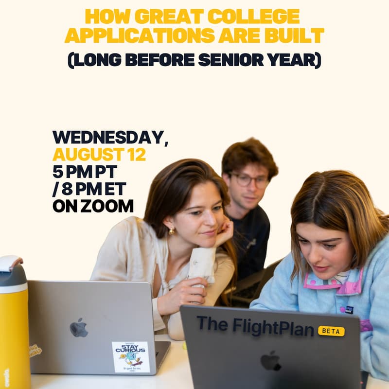 Cover Image for How Great College Applications Are Built (Long Before Senior Year)
