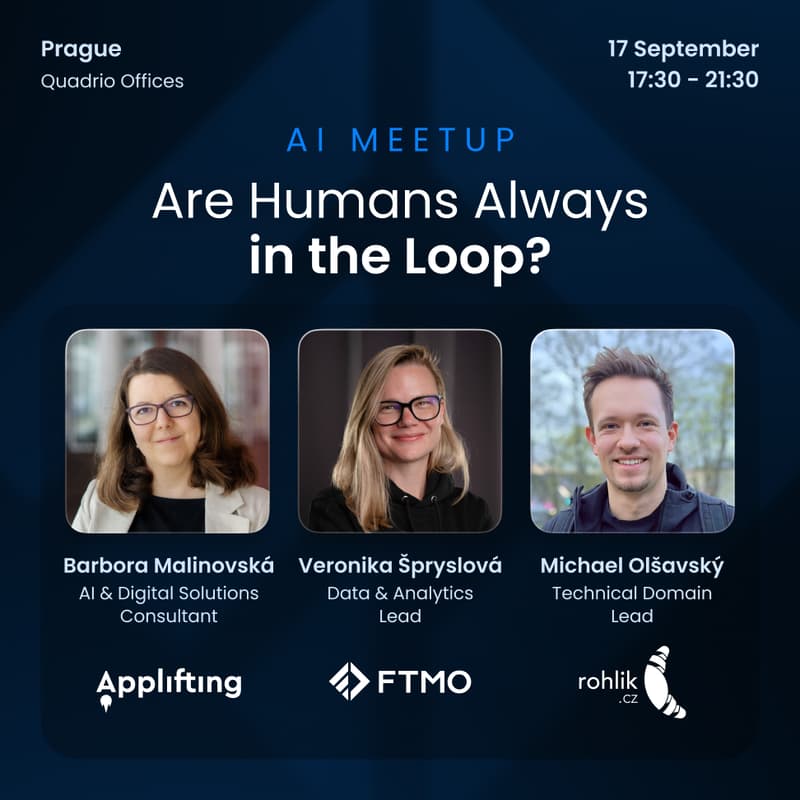 Cover Image for AI Meetup #1: Are Humans Always in the Loop?